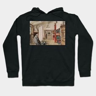 The Studio. From A Home by Carl Larsson Hoodie